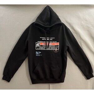 Hoop Culture Unguardable Men's Large Black Sweatshirt Hoodie Basketball